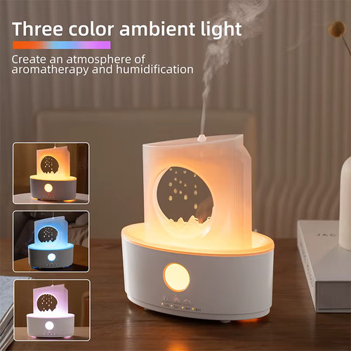 Zen rain clouds aroma diffuser - rain,