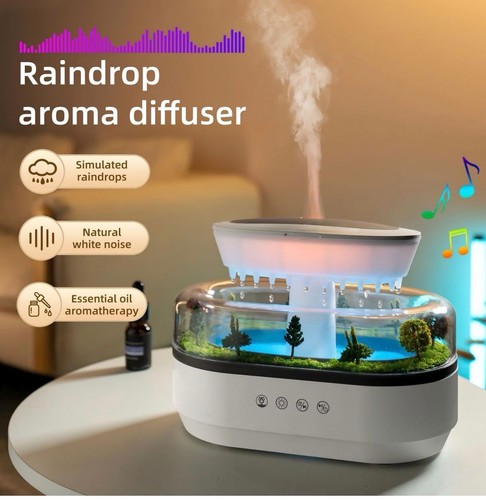 Rain cloud aroma diffuser - rain,