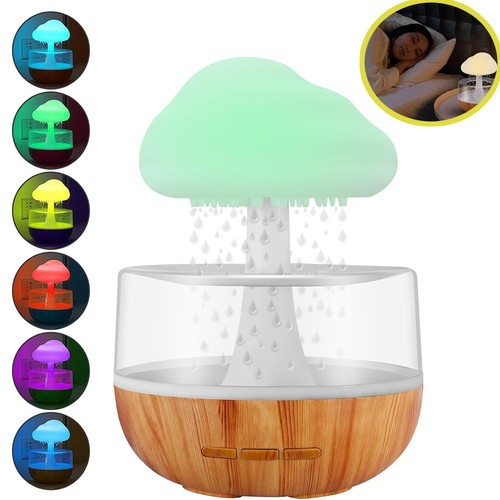 Led mushroom cloud rain - cloud,