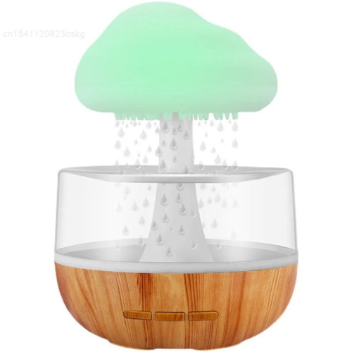 Desktop rain cloud humidifier - cloud,