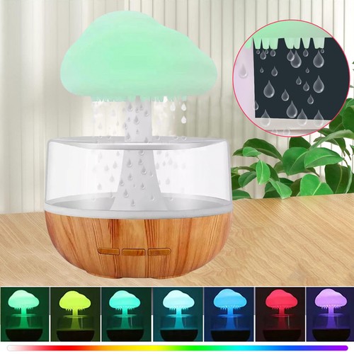 Humidifier rain lamp essential - lamp,