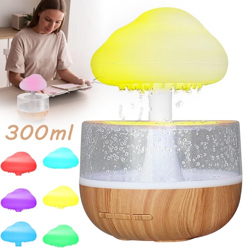 Rain cloud air humidifier - rain,