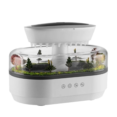 Rain cloud air humidifier - rain,