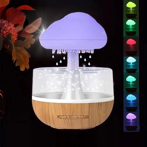 Rain cloud humidifier colorful - cloud,