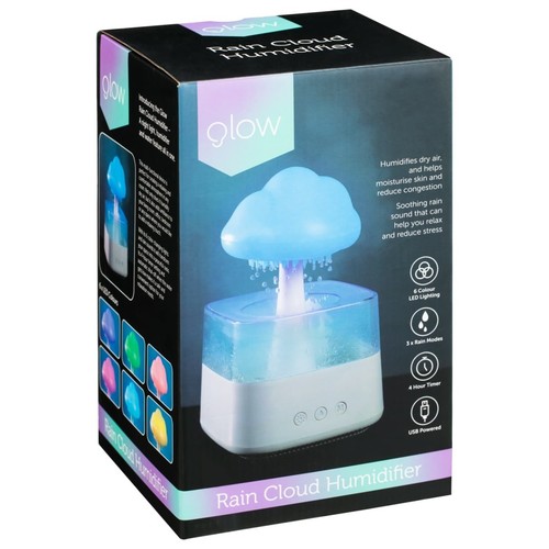 Glow raincloud humidifier led - glow,