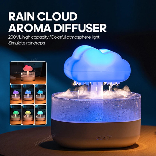Rain clouds aroma diffuser - rain,