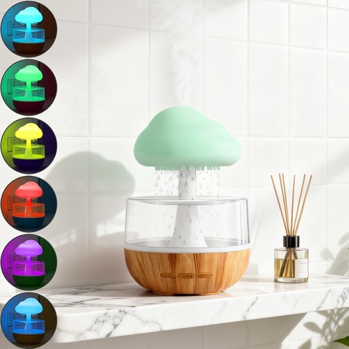 Rain cloud humidifier led - rain,
