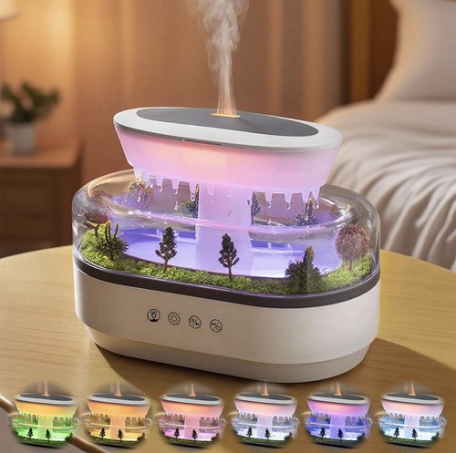 Rain cloud humidifier water - rain,